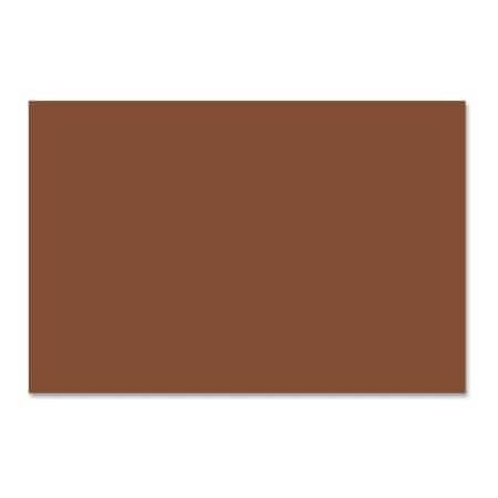 Pacon Corporation Pacon SunWorks Groundwood Construction Paper, 12"x18", Dark Brown, 50 Sheets 6807